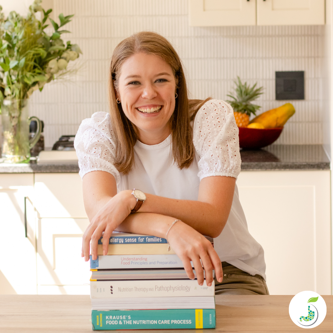 Portrait of Sindi-Marie de Beer, dietitian at NutritionWorxSA.